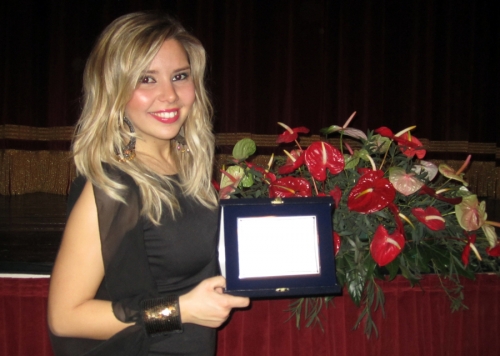 Carlotta Alexandra Moricci premio speciale al Festival di SAreMO 2013