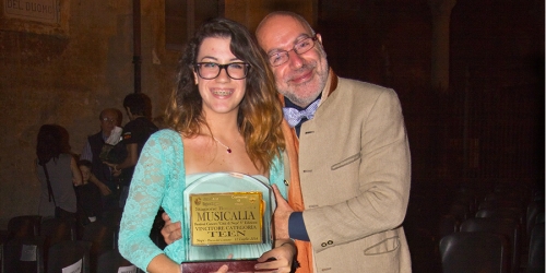 Erica Bianchi trionfa al Festival Musicalia di Nepi 2014